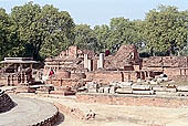 The archeologica excavations of the site of Sarnath